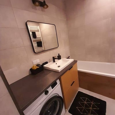 Alquiler de un acogedor apartamento con patio, 38 m², distrito Łagiewniki, Cracovia, Polonia